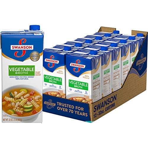 Swanson Vegetable Broth, 32 oz. (12 Pack) Pricepulse