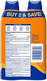 Banana Boat Sport Ultra SPF 50 Spray Twin Pack 6oz Each Oxybenzone Free Water view 12