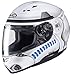 HJC Star Wars Unisex-Adult CS-R3 Storm Trooper Motorcycle Full Face Helmet (White, Large)