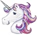 Globo Unicornio Metalizado Arcoiris 96,5 cm x 97 cm