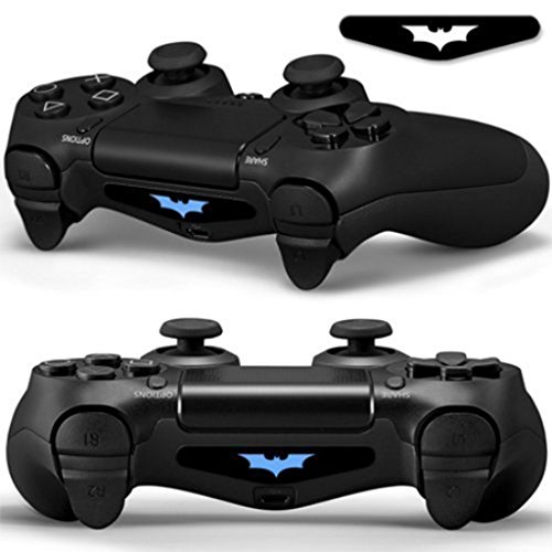 2x Playstation 4 Batman Light Bar Decals