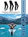 Dive & Sail Wetsuit Pants 1.5mm Women Neoprene Pants For Kayaking Surfing Snorkeling Padding (Red & Black, 10)