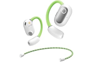 Baseus Open Ear Headphones with Directional Acoustics, Punchy Bass, Stable Fit, Ultra-Light Weight, IPX4 Waterproof, ENC Mics, Bluetooth 5.3 Wireless Earbuds for Running, Workout, Gym - Eli Sport 1