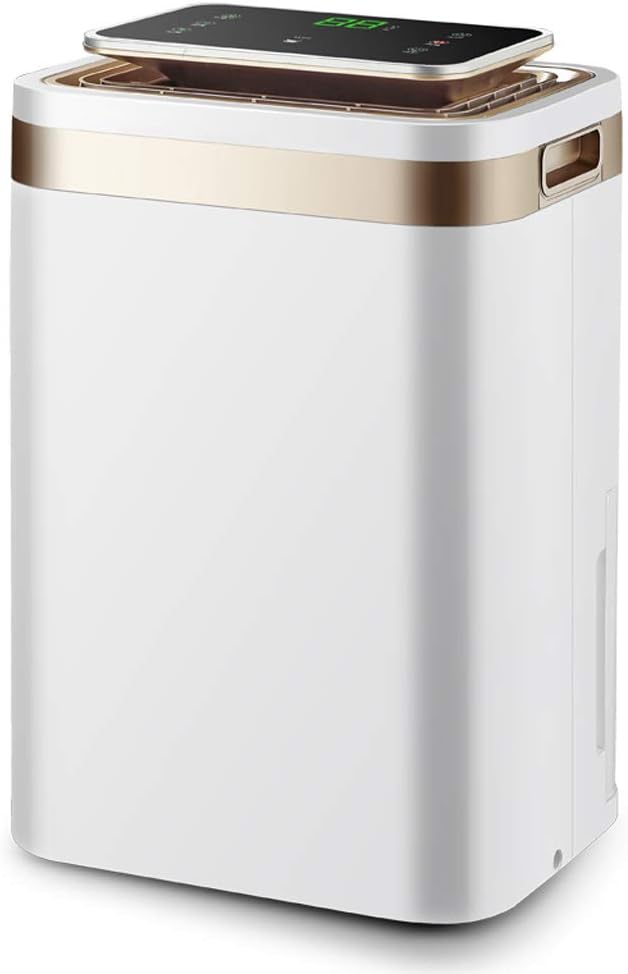 Intelligent Remote Dehumidifier, Home Quiet Bedroom Basement Office High Power Dehumidifier Dehumidifier -3.5l