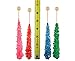 Boone's Mill | Rock Crystal Candy Sticks | Assorted - Red, Pink, Blue and Green | 36 Ct. Tub