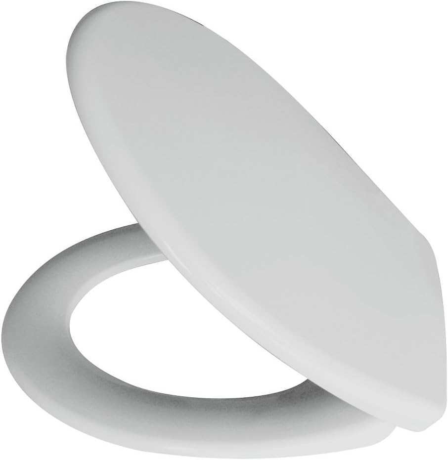 Regiplast Medoc B6 Thermodur Heavy Toilet Seat 2 kg Adjustable Stainless Steel Fixture Antibacterial