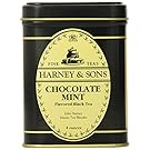 Harney & Sons Loose Leaf Black Tea, Chocolate Mint, 4 Ounce