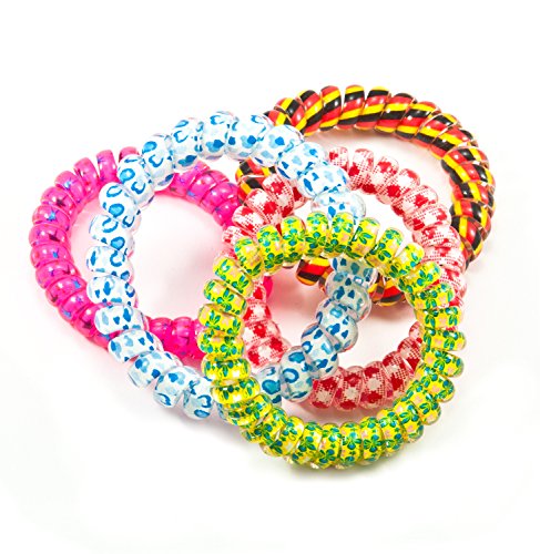 Chewable Jewelry â€“ Thick Bracelets â€“ Fun Sensory Motor Aid â€“ Speech And Communication Aid â€“ Great For Autism And Sensory-Focused Kids â€“ 5 Pack Pattern Design - COLORS WILL VARY