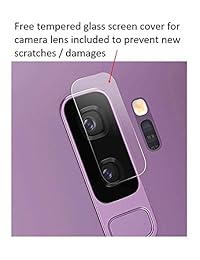 Para Samsung S9 S9 + lente de repuesto de cámara trasera