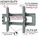 Husky Mounts Tilting Bracket Wall Mount, Fits Most 37
