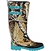 Legendary Whitetails Women's Big Game Camo Storm Chaser Rain Boots Glacier 8