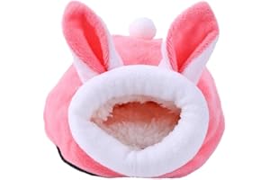 U-M Pet Cage for Hamster Accessories Pet Bed Mouse Cotton House Small Animal Nest Winter Warm For Rodent/Guinea Pig/Rat/Hedge