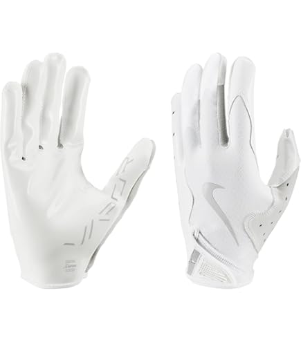 Amazon.com : Nike Vapor Jet 8.0 Football Gloves White | White