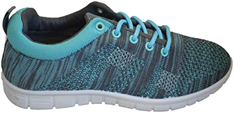 Women's Sneakers Go Walk Lightweight Knitted Athletic Casual Walking Shoes Slip-On 8 Mint Green