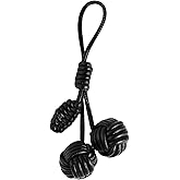 TUCEWP Cute Bag Charms for Women Men Stylish Braided PU Leather Rope Knot Keychain for Handbag Birthday Christmas Gift