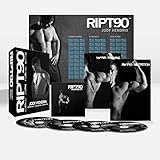 RIPT90: 90 Day 4-DVD Workout Program with 14 Exercise Videos + Training Calendar & Fitness Guide and Nutrition Plan â€¦