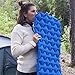 Alma Outdoors Sleeping Pad for Camping. Compact, Ultralight and Inflatable Backpacking Sleeping Pad. Great for Hiking and with Your Hammock. Durable Camping Sleeping Pad with Great Comfort.