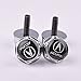 4 Pcs Separate Chrome LICENSE PLATE FRAME Bolt Screws For Acura