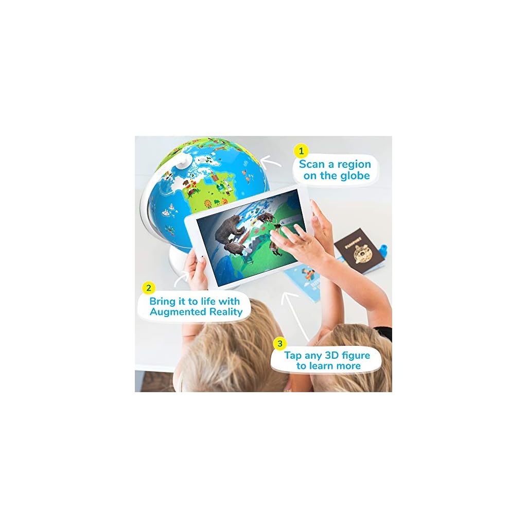 Shifu Orboot (App Based): Augmented Reality Interactive Globe For Kids, Stem Toy For Boys 