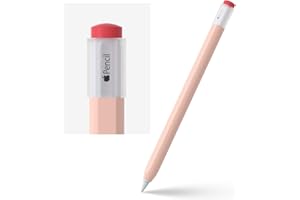 ELETIUO Silicone Case Compatible with Apple Pencil 2nd Generaion Cover,Protective Holder Grip Sleeve with Cap Accessories Com