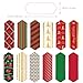 UNOMOR Gift Pull Bows for New Year Gift Christmas Decorations Pack of 12