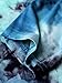 DJT Womens Tie Dyed Hankerchief Hemline Tunic Top Large #17 Bright Blue