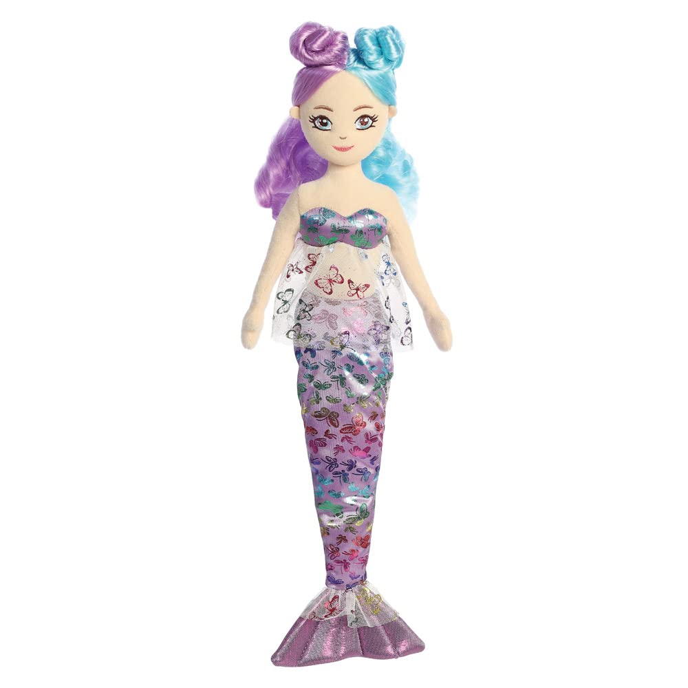 Aurora, 33361, Sea Sparkles Ophelia Mermaid, 18In, Soft Toy, Multi-Coloured