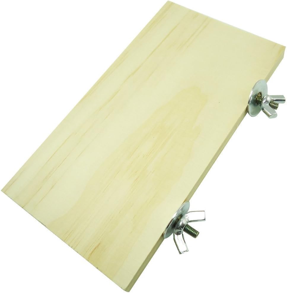 Soul Friend-UK Parrot Bird Cage Perches Square Wooden Stand Platform Bird Toy