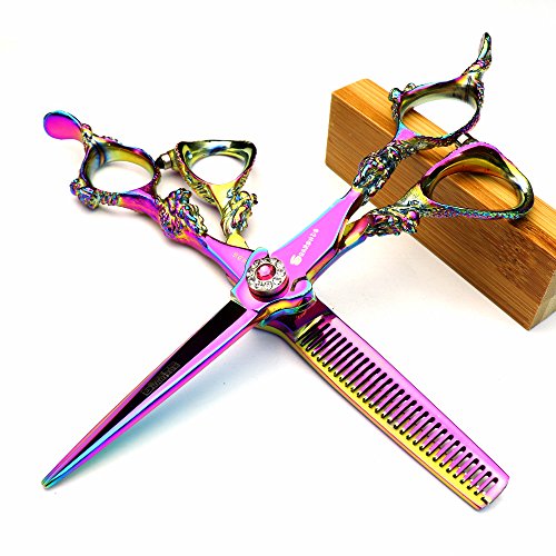 purple dragon scissors set