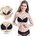 HouNa Self Adhesive Bra,Backless Strapless Invisible Lift Push-up Bra with Drawstring for Woman(2 Pack Black and Beige)