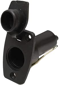 Mariner Boat Decals Marine Boat 2-Prong Nylon Stern Light Pole Base Black Cover Socket For Plug In Chrysler Marine Boat Outboard Engines And Components - Foto 2
