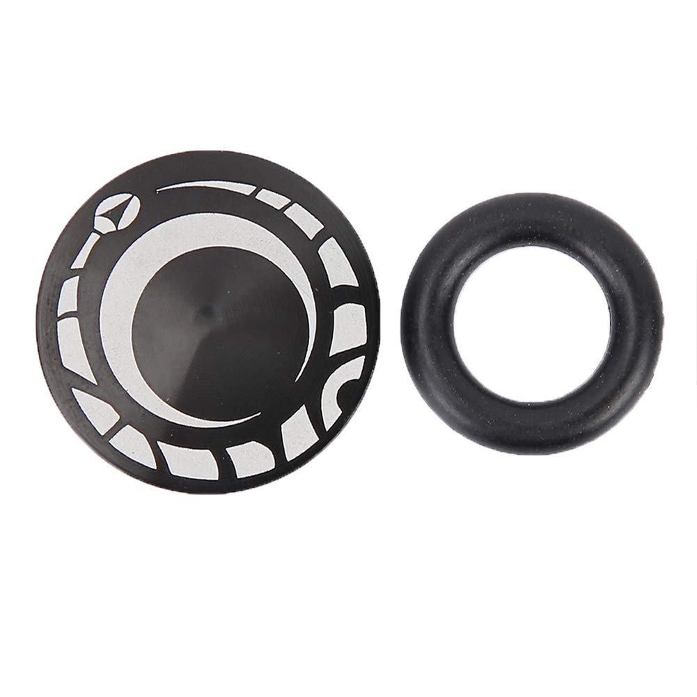 crank dust caps + Black Aluminum Alloy Hollow Crank Dust Cover, Bicycle Accessories, Crankset Dust Cover, Bicycle Crank Cover, Holloe Dust Cover + crank arm dust cap bike crank dust cap crank arm