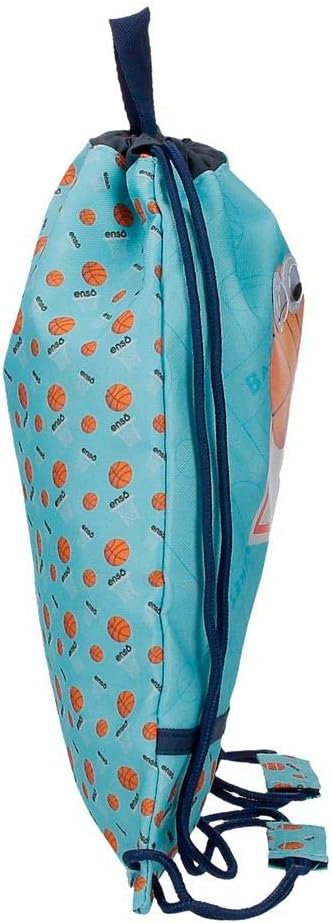 Enso Basket Family Lunch bag Blue 27x34 cms Polyester - Image 4