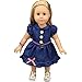 AOFUL Baby Doll Clothes Pretty Jeans Wear Dress Fits 16