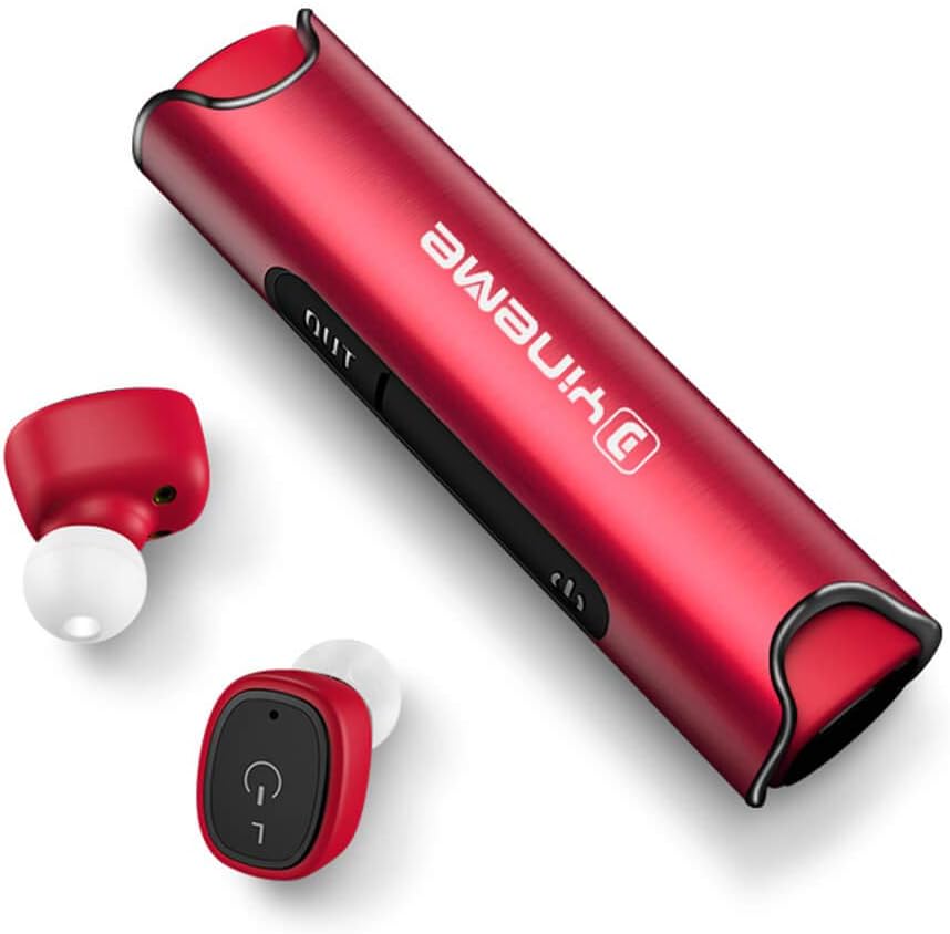 Bluetooth 5.0 Wireless Earbuds, 25 Hours Playtime, IPX7 Waterproof Ture Wireless Earbuds with Portable Charging Case, TWS In Ear Sweatproof Earphones Built-in Mic Headphone, HD Stereo Sound Deep Bass