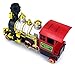 Rocky Mountain Battery Operated Children Kid's Bump and Go Toy Train w/ Real Train Smoke & Horn, Working Headlight