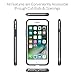 iPhone 7 Case, CaseCrown Clarity Metallic PC & TPU Case (Space Gray) - Scratch Resistant