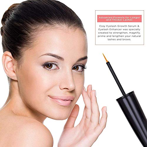 Essynaturals Eyelash And Brow Growth Serum Irritation Free Formula Dermatologist Certified Guaranteed Results In Just 3 4 Weeks For Longer Thicker And Fuller Eyelashes Pricepulse