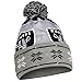 Oakland Raiders Exclusive Busy Block Printed Light Up Beanie
