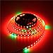 Aclorol WS2812B Individually Addressable RGB LED Strip 5M 60 Pixels/M 5V Programmable 16.4ft 300 Pixels WS2812 Strip Lighting Black PCB Non-Waterproof