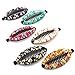 Buorsa 6 Pcs Fashion Banana Hair Clips Hair Clincher Hair Claws Jaw Clips for Women and Girls