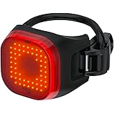 Knog Blinder Mini Rear Bike Light - Compact USB Rechargeable Bike Tail Light, 30 Lumen COB LED, 8 Flash Modes, Ultralight 17g, IP67 Waterproof, 300m Visibility, 30-Hour Runtime