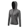 Onlyway Snelle Droge Lange Mouw Hardlooptruien voor dames met rits, Fitness Yoga Sport Top