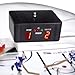Carrom 435.01 Signature Stick Hockey Table with Pedestal (Blue)