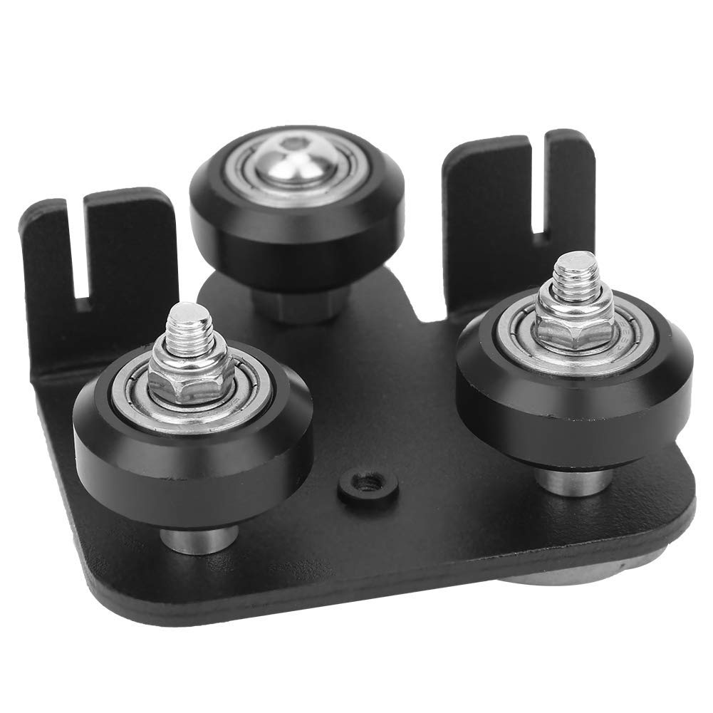 3D Extruder Back Support Plate with Pulley Extruding Backplate Direct Drive Extruder Accessory for CR Series CR‑10S / 10 3D Printer for 3D Printer