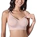 Gratlin Women's Comfort Support Maternity Wirefree Seamless Nursing Bra Beige M
