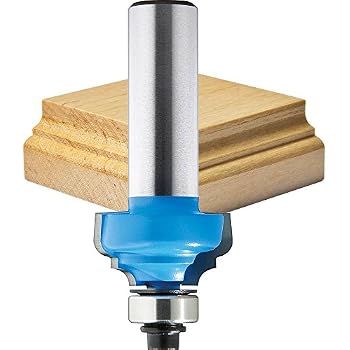 IRWIN Marples Roman Ogee Router Bit – 1/4" Radius, 1/2" Shank For Smooth Tabletop Edges