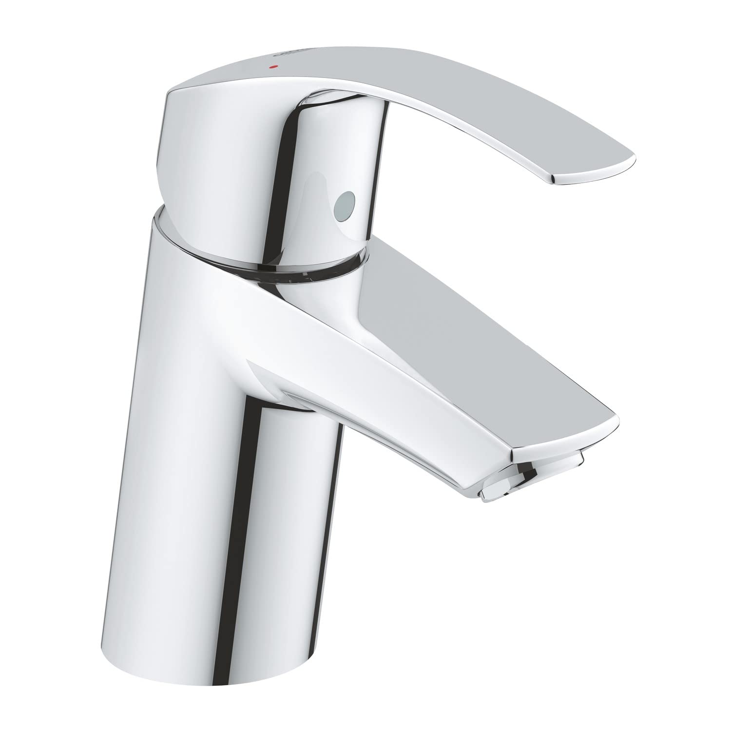 Grohe 32467002 Eurosmart New Single-Lever Basin Mixer Tap Without Pop-Up Waste