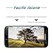Pacific Asiana 0.3mm Slim HD Anti-scratches Clear Ballistic Tempered Glass Screen Protector for Samsung Galaxy S7, 2 Pack