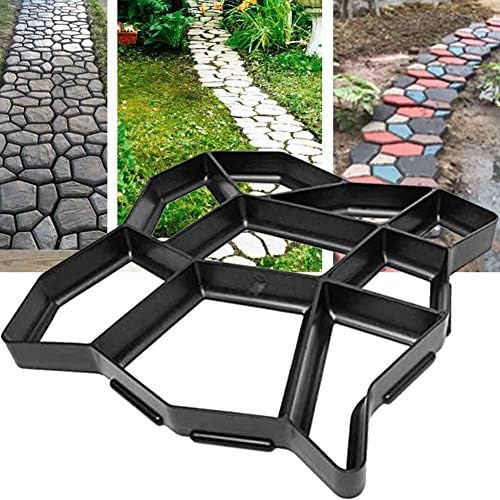 Awaken Cement Molds for Walkways 14.2"x14.2", Concrete Molds, Cement